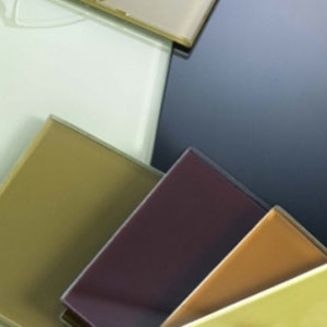 Coated glass