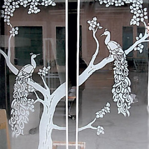 Sand blasting
