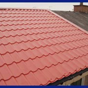 Tile profile roofing sheet