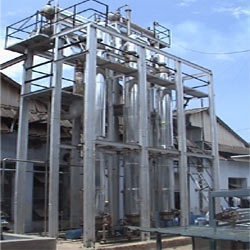 Multiple effect evaporators