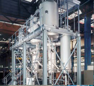 rising film evaporators
